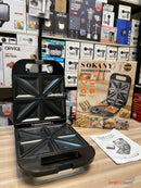 Sokany 1400W 8-Slice Sandwich Maker – Non-Stick Plates (SK-08102)