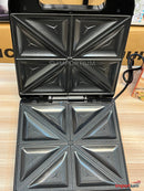 Sokany 1400W 8-Slice Sandwich Maker – Non-Stick Plates (SK-08102)